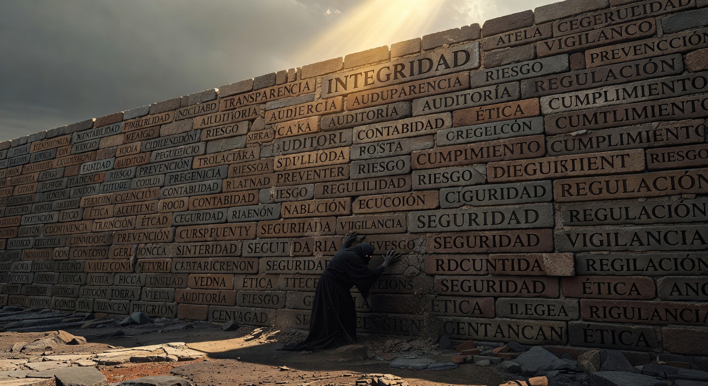 Fortaleza con términos financieros — conocimiento como escudo contra el fraude
